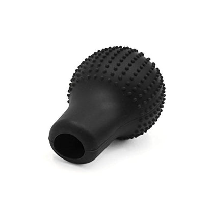 uxcell Black Soft Silicone Nonslip Car Manual Gear Shift Lever Knob Protective Cover - color: Black