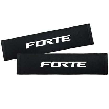 2PCS Seat Belt Covers Compatible with KIA K3 2019-2021 Car Accessories, Seatbelt Shoulder Strap Pads Safety Belt Cushions Protective Sleeves - color: Seat Covers-FORTE
