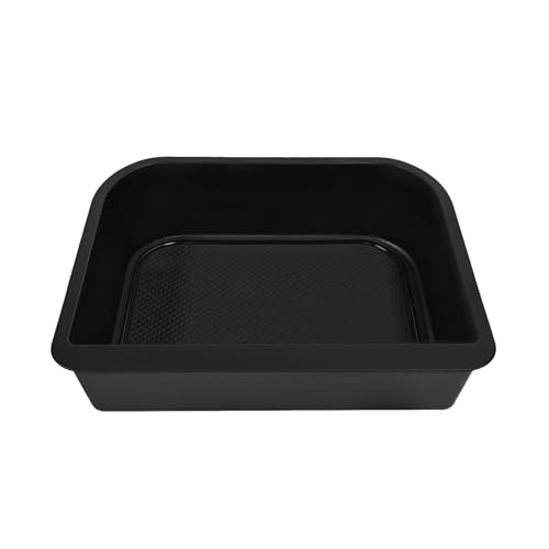 Center Console Cool Box Organizer, Black Armrest Storage Box Insert Tray Fits for Toyota Land Cruiser Prado 250, for Lexus GX 550 2024-2025, Car Interior Accessories (Only for Cool Box)