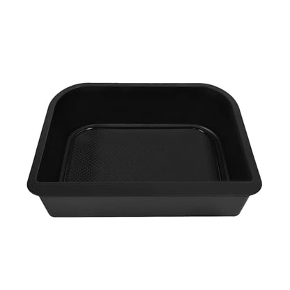 Center Console Cool Box Organizer, Black Armrest Storage Box Insert Tray Fits for Toyota Land Cruiser Prado 250, for Lexus GX 550 2024-2025, Car Interior Accessories (Only for Cool Box)