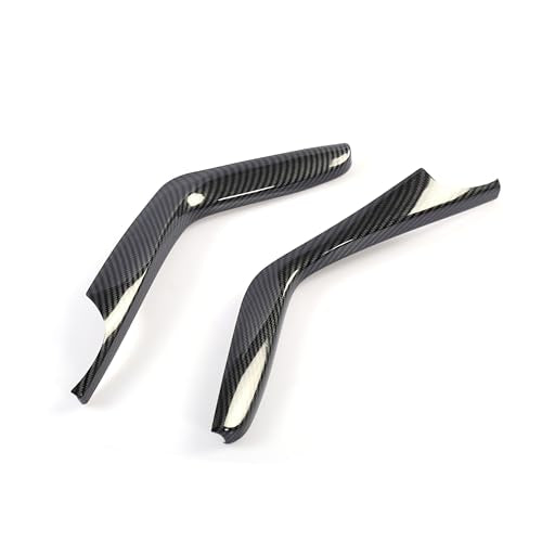 YINGTUU for Honda Civic Accessories 10th Gen 2016 2017 2018 2019 2020 2021 Side Gear Shift Panel Frame Trims Carbon Fiber Pattern - color: Side Gear Shift Panel Strips Trims