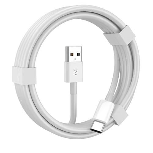 USB to USB C Cable 3FT- Carplay Cord for iPhone 17/16/15 Pro/Max/Plus | USB A to USB C Cable for Apple Carplay, USB-C Car Charger for iPad Series（White ） - color: White