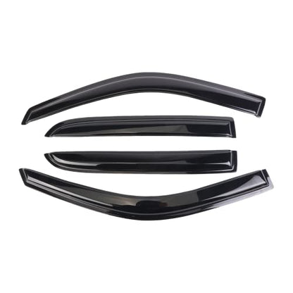 Window Visors Deflectors Tape-On for Trucks 2009-2014 DOD-ge RAM 1500/2500/3500, Rain Guards, Window Visors for Cars, Vent Shade Guard 4 pcs Window Deflectors - size: 2009-2018 Dodge Ram 1500/2500/3500 Crew Cab