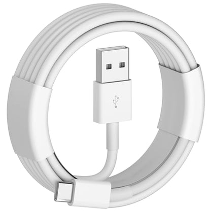 BWOGGJ 6FT Car Carplay USB C Cable for iPhone 17 16 15 Pro Max, iPhone Air, 17 16 15 Plus, iPhone 16e, USB A to USB C Fast Charger Carplay USBC Cable Car Charging USB C Cord (White) - size: 60W 6FT 1Pack