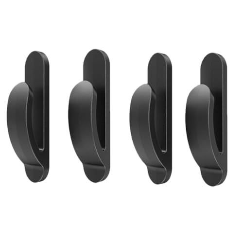 FAVOMOTO 4PCS Car Headrest Hooks, Universal Mini Car Seat Hook Vehicle Adhesive Hooks Headrest Hanger for Handbag Purse Coat Vehicle Decor Car Seat Hanger (Pack of 2) - size: 4X1.3cm (Pack of 2)