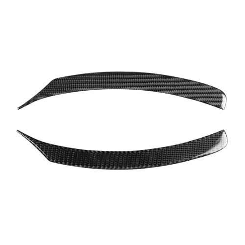 Car Door Panel Decorations Strips Real Carbon Fiber Trim Interior Cover Stickers Compatible with Hyundai Genesis Coupe 2013 2014 2015 2016 Accessories - color: Door Trim Strips