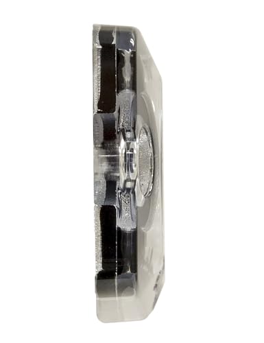 Buyers Products 8892201 5 Inch White LED Strobe Light, Ultra‑Thin Surface Mount Warning Light, 6 LEDs, 23 Flash Patterns, Aluminum Housing, IPX8 Waterproof, for Trucks and Utility Vehicles - color: Clear, size: 5"