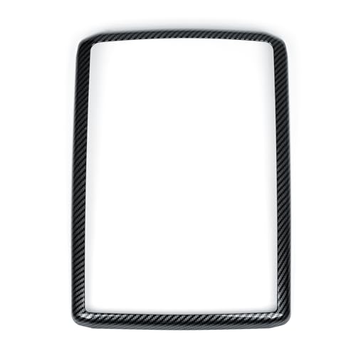 Car Carbon Fiber Decal Reading Light A ABS Sticker Cover Interior Trim Accessories for Toyota 4Runner SUV 2010-2025 Black - color: Reading Light a