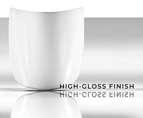 VViViD+ Ultra Gloss Premium Vinyl Car Wrap Film (1ft x 5ft, Gloss White) - color: Gloss White, size: 1ft x 5ft