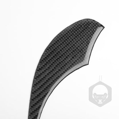 NVCNX Real Premium Carbon Fiber Accessories for Dodge Durango 2011-2020 2012 2013 2014 2015 2016 2017 2018 2019 Car Dash Dashboard Headlight Switch Panel Cover Interior Trim Sticker Decal 4PCs - color: 2011-2020 Dash Headlight Switch Panel Trim