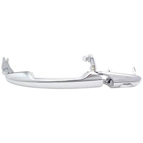 For Lincoln MKX 2007 2008 2009 2010 Exterior Door Handle Front, Driver Side Chrome | With Key Hole| Trim:All Submodels