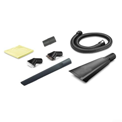 Car Interior Cleaning Kit for 2.863-304.0, Extra Long Crevice Nozzle, Extension Tube, Brushes, Microfiber Cloth, Vacuum Accessory Set(7-piece set)