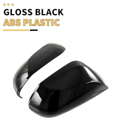 MAXDOM Side Mirror Caps Compatible with Toyota Camry (Gloss Black-Orginal Style, 2018-2025) - color: Gloss Black-Orginal Style