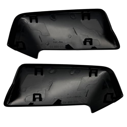 A-Premium 2 PCS Driver and Passenger Side Upper Rearview Mirror Covers Caps - Compatible with Ford Expedition 2007-2017 - Textured Black - color: Textured Black