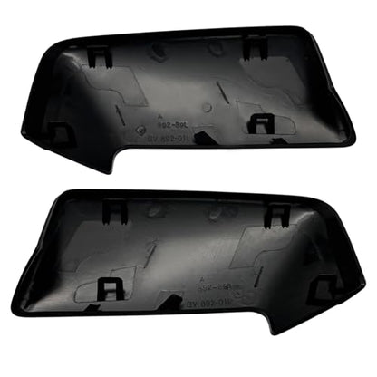 A-Premium 2 PCS Driver and Passenger Side Upper Rearview Mirror Covers Caps - Compatible with Ford Expedition 2007-2017 - Textured Black - color: Textured Black