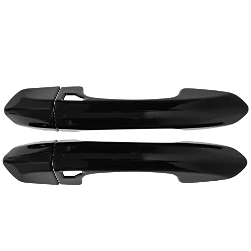 NewYall Gloss Black Exterior Door Handle Cover for Ford Mustang 2015-2022 Front Left Driver and Right Passenger Side