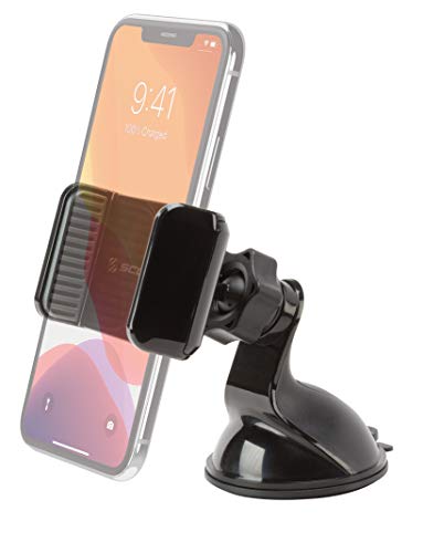 Scosche VWDSM2 Car Mount 3-in1 Suction Cup Mount with Vent Clips for Mobile Devices - Window, Dash, Vent Mount, 360 Rotation - style: Window / Vent / Dash