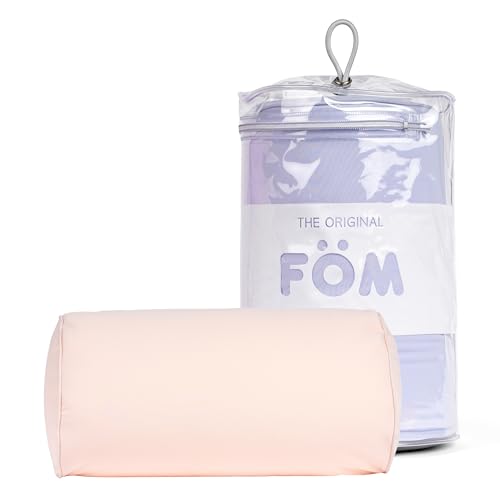 Brookstone Squishy FOM Cushion Pillow - The Original Stretchy, Comfy, Colorful Pillow for Neck, Lumbar Support, and Bed - for Sleeping, Car, Travel - Small Pillow, Apricot, 12 x 7 Inches - color: Apricot
