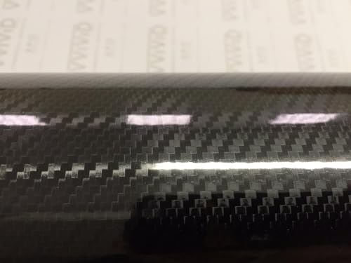 VViViD Epoxy High Gloss Carbon Fiber Automotive Vinyl Wrap (2ft x 5ft, Black) - color: Black, size: 2ft x 5ft