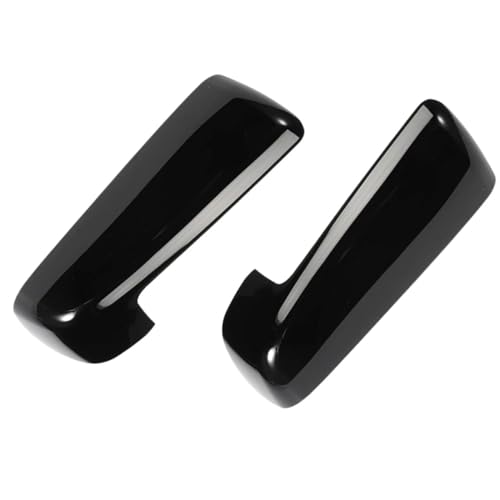 Mirror Cover Caps Compatible with GMC 2019-2025 Chevy Silverado 1500 and GMC Sierra 1500 Accessories (Black) - color: Black