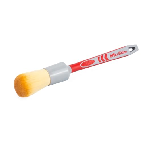 Maxshine Universal 3-Piece Ultra Soft Detailing Brush Set – Professional Brushes for Interior, Exterior, Leather, Engine Bay & Wheels – Premium Detailing Combo for Car Care - size: 3-Pack Combo