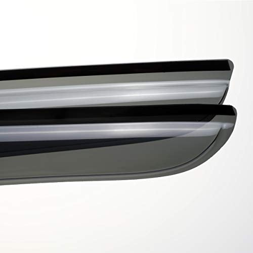 94539 4Pcs Out-Channel Tape On Side Wind Vent Deflector,Dark Smoke Window Visors,Nice Sun Rain Guards fit for 2005-2015 Nissan Xterra - size: 2005-2015 Xterra