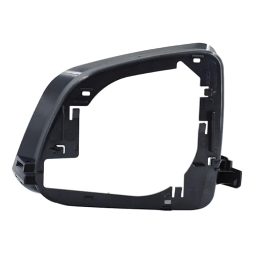 Fits For Tesla Model Y Right Passenger Side Wing Mirror Cover and Mirror Frame Set Rearview Lower Holder Tray Cap Housing 2021-2024(right side black) - size: Model Y Right Side Black