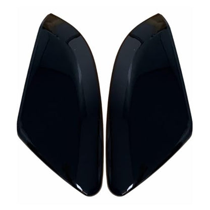 Replacement Side Mirror Cover for Honda Civic 10th Gen 2016-2021 - Glossy Black Finish, Easy Snap-On Installation For honda civic accessories