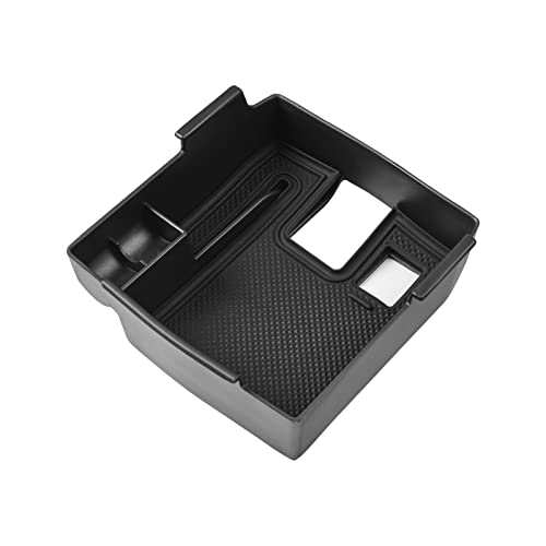 Center Console Organizer Compatible with Toyota Corolla Cross (XG10) 2022 2023 2024 2025 2026 and Corolla 2019-2026 E210, Maximize Space with Tray, Charging Port Coin Holder for Armrest Black