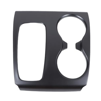 Gear Shift Panel Cover for Honda Pilot 2016-2020/ Honda Ridgeline 2017-2020, Gear Shift Knob Console Panel Trim, ABS Center Console Cup Holder Frame Anti-Scratch Protector Accessories (Matte Black) - color: Matte Black