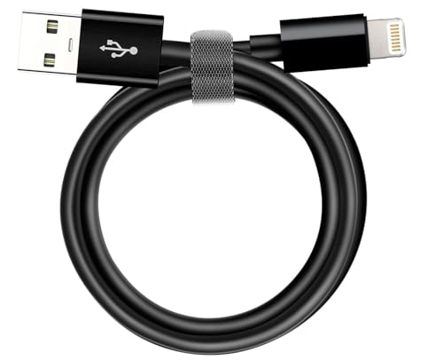 10ft Car Carplay Cable, USB A to Lightning Cable for iPhone 14, 14 pro max,13,Plus,SE 2nd/12/11/Xs/XR, iPad 4/5/ 6/7/ 8, Mini 2/3/4/5, Air 2/3 Charger Cord, Car Charging Cable Replacement ( black) - color: Black, size: 10FT, style: USB A to Lightning
