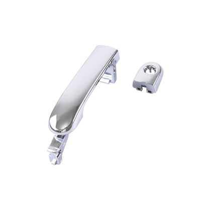 Chrome 1 Lot 4 Doors Exterior Handle Door Outer Handle Compatible with Nissan Versa 2007 2008 2009 2010 2011 2012 - color: Chrome