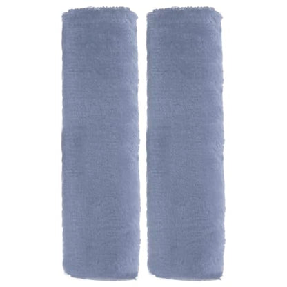 HARFINGTON 2pcs Car Seat Belt Pad Soft Fiber Seatbelt Shoulder Strap Covers Comfortable Driving Cushion Universal Car Accessories for Car, Grey - color: Grey