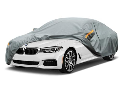 Kayme Heavy Duty Car Cover Custom Fit BMW 3 Series 320i 325i 328i 330i 335i (2013-2025) Waterproof All Weather for Automobiles, Full Exterior Covers Sun Rain UV Protection.（Deliver About 3-10 Days） - size: Custom Fit BMW 3 Series