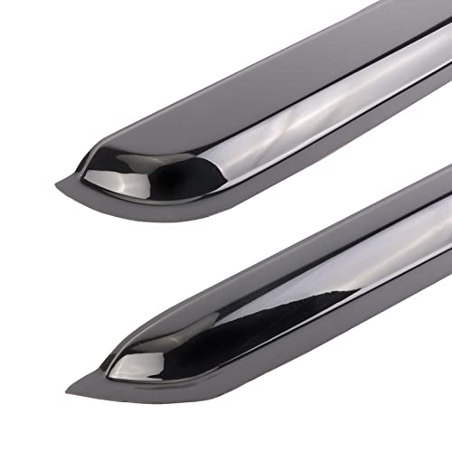 Rain Guard Wind Deflector Outside Mount Tape-On Window Visors Compatible with 1999-2016 Ford F-250 Super Duty Super/Crew Cab Sun/Rain Guard Window Deflector 94953 - size: 1999-2016 Ford F-250 Super Duty