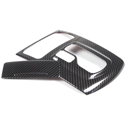 Gear Shift Panel Trim Cover Compatible with Infiniti G37 2009-2013, ABS Plastic Gear Shifter Console Anti-Scratch Frame Cover Accessories (Carbon Fiber Pattern) - color: carbon fiber pattern