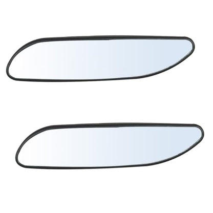 2PCS Blind Spot Car Mirrors, HD Shatterproof Glass Wide Angle Convex Side Mirror, Up&Down Adjustable, Framed Car Auxiliary Rearview Mirror for Cars SUV Truck Motorcycle & Parking(Rhombus) - size: 3R-060