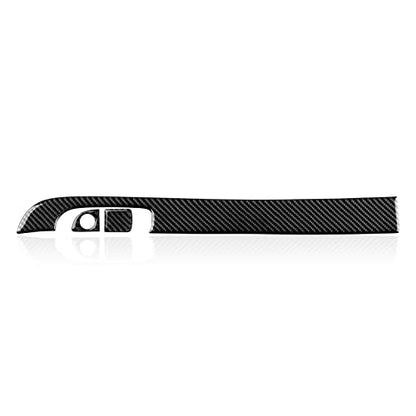 Car Copilot Glove Box Decals for 2011-2023 Chrysler 300 / 300C / 300S / Limited/Touring/Base Accessories Carbon Fiber Interior Stickers - color: Copilot Handle Box