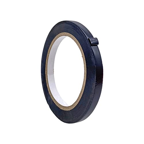 WOD VTC365 Black Vinyl Pinstriping Tape, 1/2 inch x 36 yds. for School Gym Marking Floor, Crafting, & Stripping Arcade1Up, Vehicles and More - color: Black, size: 1/2 inch (12mm)