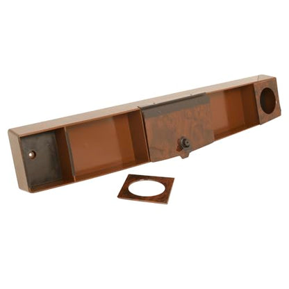 Buggies Unlimited Universal Golf Cart Dash Tray/Organizer | Woodgrain Finish | Compatible with Most Models