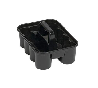 Rubbermaid Commercial Products Deluxe Carry Caddy for Take-Out Coffee/Soft Drinks Postmates/Uber Eats/Food Delivery Cleaning Products Sports/Water Bottles Black - size: 1 Pack