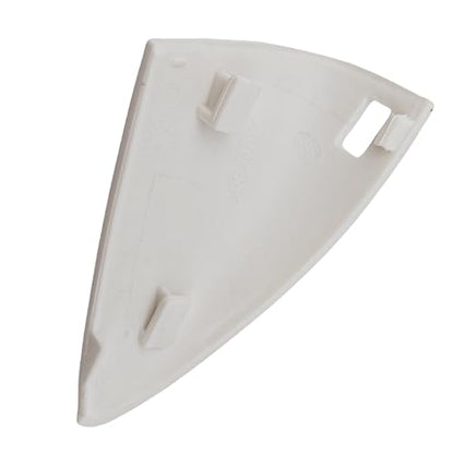 Car Front Left Side Door Handle Key Cover Cap Compatible with Hyundai Elantra MK7 2020 2021 2022 2023 Replace Part 82652-AA100 Door Handle End Bezel (Front Left, White) - color: White