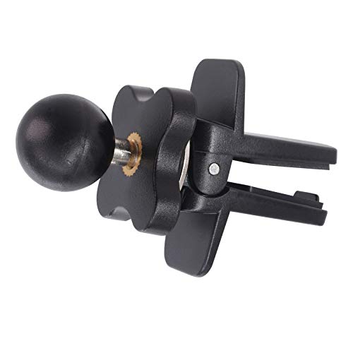 for Garmin Air Vent Mount Holder - 17mm Ball Phone/GPS Vent Mount Base with Silicone Clip & Adjustable Knob for Garmin Nuvi Drive Drivesmart Dezl Zumo Driveassist DriveLuxe StreetPilot RV - size: Air Vent Mount