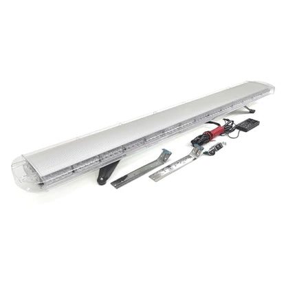CFLMYYXGS 63" 120 LED Amber Emergency Warning Light Bar 12V-24V Strobe Flashing Beacon Light for Recovery Rescue Wreckers Tow Trucks Emergency Vehicles Snowplows Cranes Construction Vehicles Use