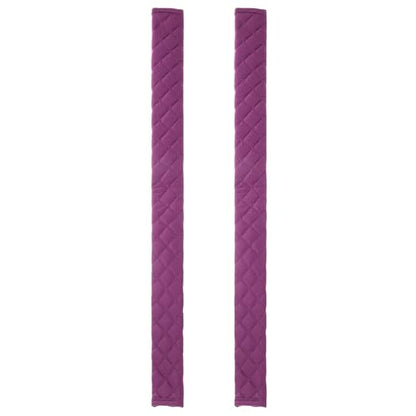 HARFINGTON 2pcs Shoulder Strap Cushions 25.6 Inch Car Seat Belt Pads Cover Auto Seatbelt Strap Shoulder Pad Automotive Seat Belt Cushion Pad for Auto SUV Truck, Purple - color: Purple, size: 25.6 Inch