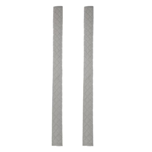 HARFINGTON 2pcs Shoulder Strap Cushions 29.5 Inch Car Seat Belt Pads Cover Auto Seatbelt Strap Shoulder Pad Automotive Seat Belt Cushion Pad for Auto SUV Truck, Grey - color: Grey, size: 29.5 Inch