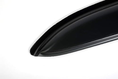 Wensdy 4pcs Side Window Wind Deflector Out-Channel Tape-On Rain Guards Set, Window Visor for 2006-2013 Chevy Impala All Models 2014-2016 Chevy Impala Limited Model Only 94843 - size: 06-13 Impala