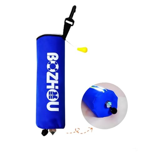 Life-Saving Car Escape Tool: 5-Second Auto Inflate Lifebuoy & Window Breaker for Vehicle Flooding & Accidents (Patent Design) - color: Blue