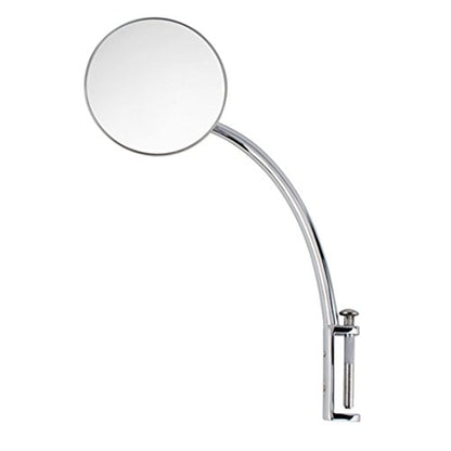 Stainless Steel Outside Rear View Mirror with Hinge Pin, Fits 1935-1940 Ford Cars and 1948-1952 Ford Pickups, Chrome Plated Diecast Arm Fits Both Sides, Sold Individually, Includes Hinge Pin
