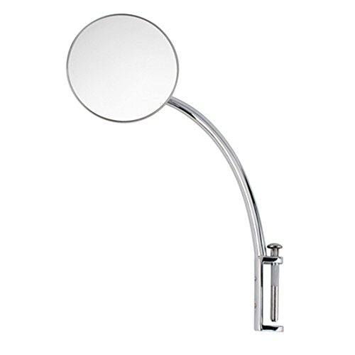 Stainless Steel Outside Rear View Mirror with Hinge Pin, Fits 1935-1940 Ford Cars and 1948-1952 Ford Pickups, Chrome Plated Diecast Arm Fits Both Sides, Sold Individually, Includes Hinge Pin
